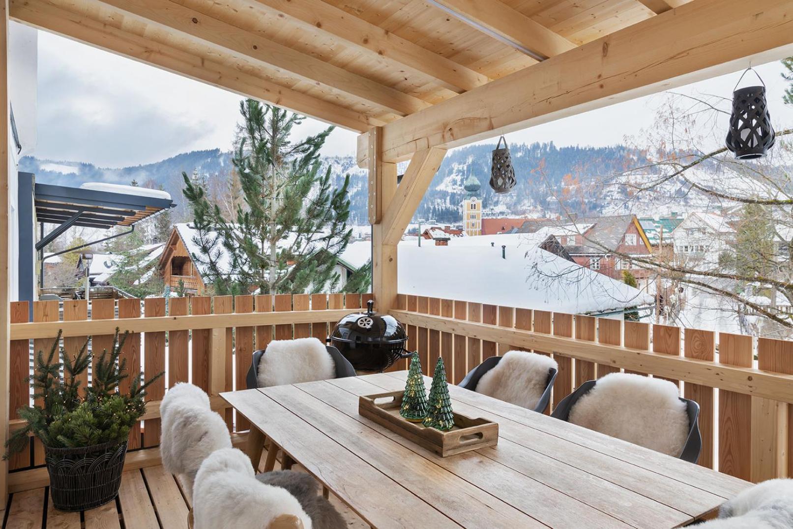 Das Dorf In Der Stadt Schladming Buitenkant foto